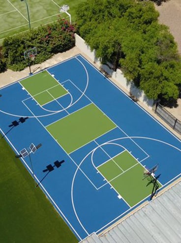 Custom Multi-Sport Court Installation for Basketball and Pickleball in Arizona
